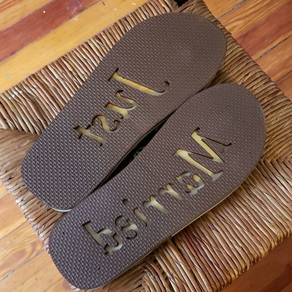 Just married flip flops - Picture 3 of 5